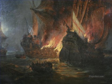 サン・マチュー・ピエール・ジュリアン・ジルベール海戦のコルデリエール戦闘 Oil Paintings